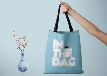 Tendência popular: bolsa de lona ecológica